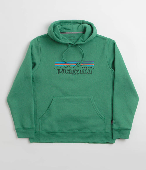 Patagonia P-6 Logo Uprisal Hoodie - P-6 Outline: Heartleaf Green