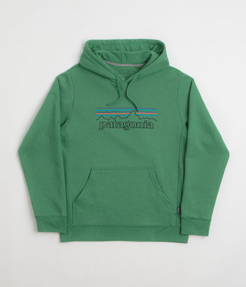 Patagonia P-6 Logo Uprisal Hoodie - P-6 Outline: Heartleaf Green