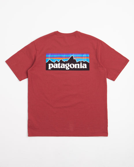 Patagonia P-6 Logo Responsibili-Tee T-Shirt - Sumac Red