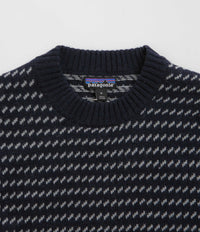 Patagonia Recycled Wool Sweatshirt - Classic Navy thumbnail