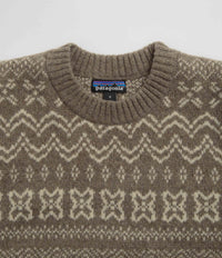 Patagonia Recycled Wool Sweatshirt - Helmsman: Seabird Grey thumbnail