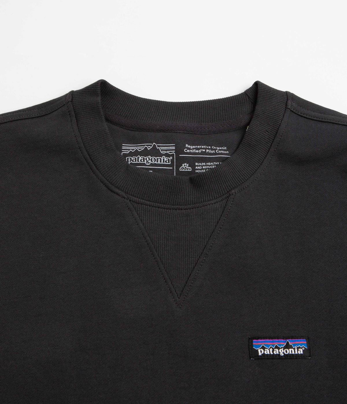 Patagonia sweatshirt black top