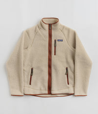 Patagonia Retro Pile Fleece Jacket - El Cap Khaki / Sisu Brown thumbnail