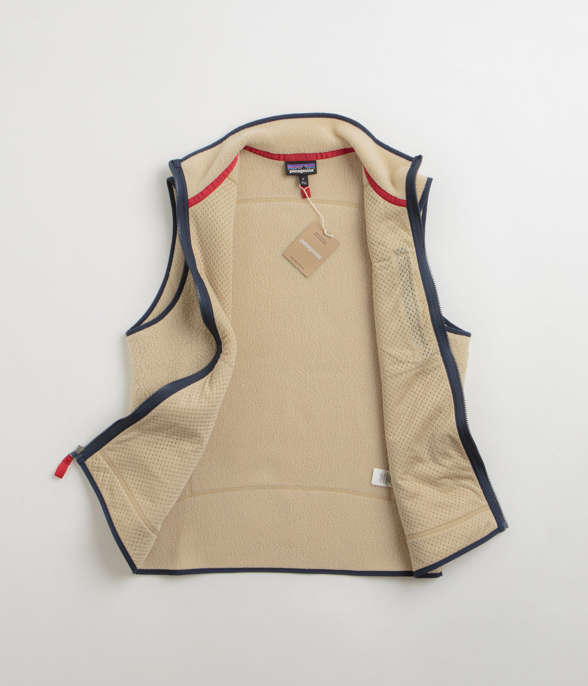 Retro pile vest hot sale