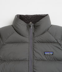 Patagonia Reversible Silent Down Jacket - Forge Grey thumbnail