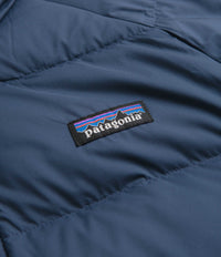 Patagonia Reversible Silent Down Jacket - New Navy thumbnail