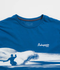 Patagonia Self-Power Organic T-Shirt - Endless Blue thumbnail