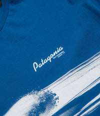 Patagonia Self-Power Organic T-Shirt - Endless Blue thumbnail