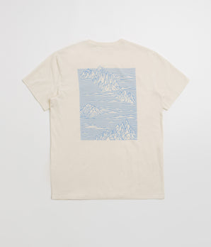 Patagonia Strataspire Responsibili-Tee T-Shirt - Birch White