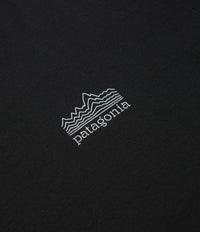 Patagonia Strataspire Responsibili-Tee T-Shirt - Black thumbnail