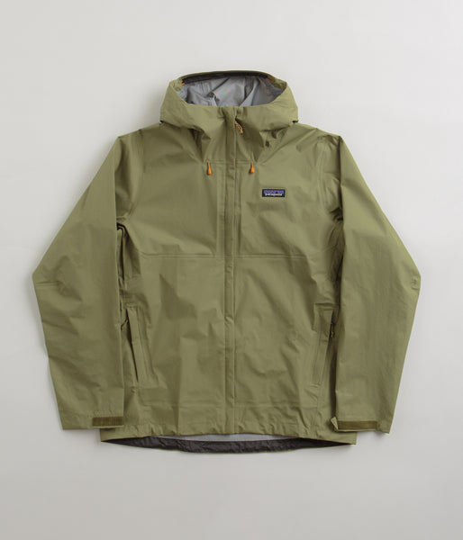 Patagonia men's torrentshell 3l jacket industrial green on sale