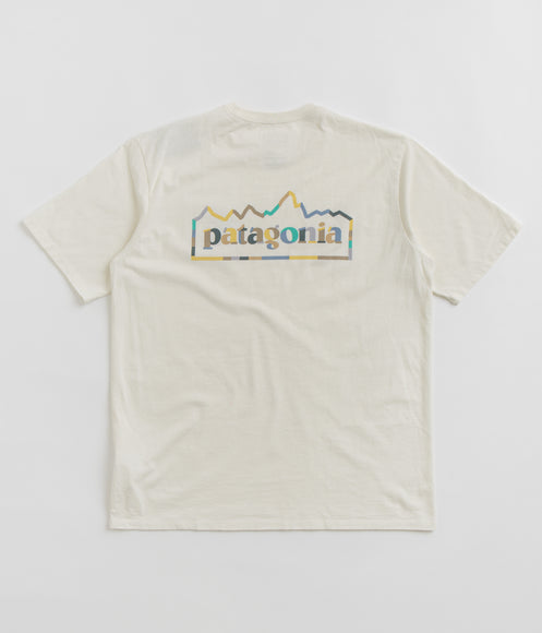 Patagonia Unity Fitz Responsibili-Tee T-Shirt - Birch White