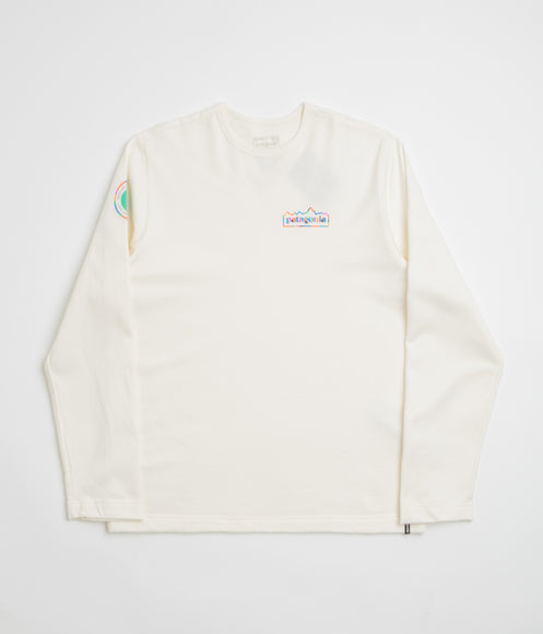 Patagonia Unity Fitz Wildrise Crewneck Sweatshirt - Birch White