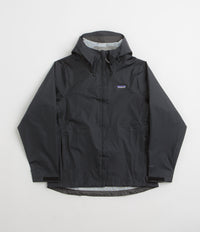 Patagonia Womens Torrentshell 3L Rain Jacket - Black thumbnail