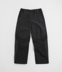 Purple Mountain Observatory Blocked Terrain Pants - Black thumbnail