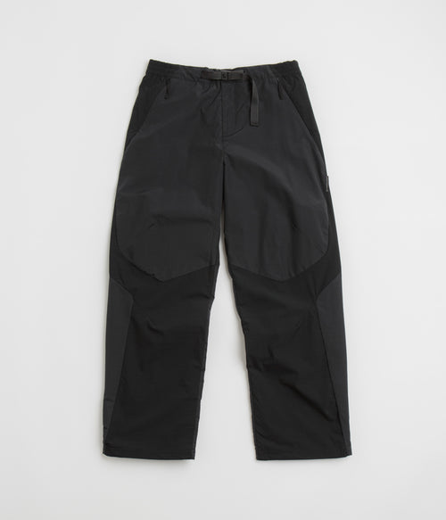 Purple Mountain Observatory Blocked Terrain Pants - Black