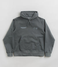 Purple Mountain Observatory Core Logo Hoodie - Garment Dye Slate thumbnail