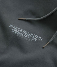 Purple Mountain Observatory Core Logo Hoodie - Garment Dye Slate thumbnail