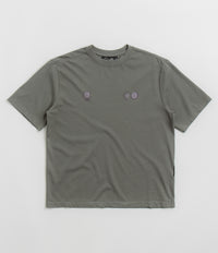 Purple Mountain Observatory Globe T-Shirt - Grey thumbnail