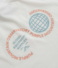 Purple Mountain Observatory Globe T-Shirt - White thumbnail