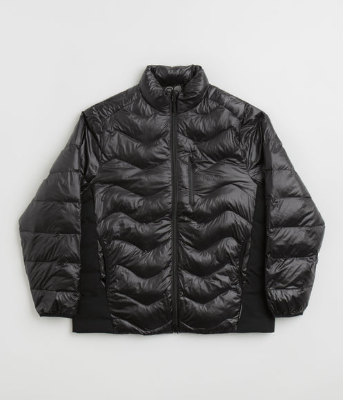 Purple Mountain Observatory Waves Light Puffer Jacket - Black