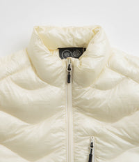 Purple Mountain Observatory Waves Light Puffer Jacket - Ecru thumbnail