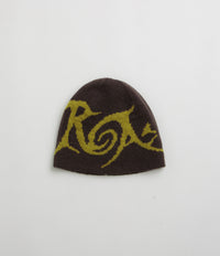 ROA Graphic Beanie - Brown Yellow thumbnail