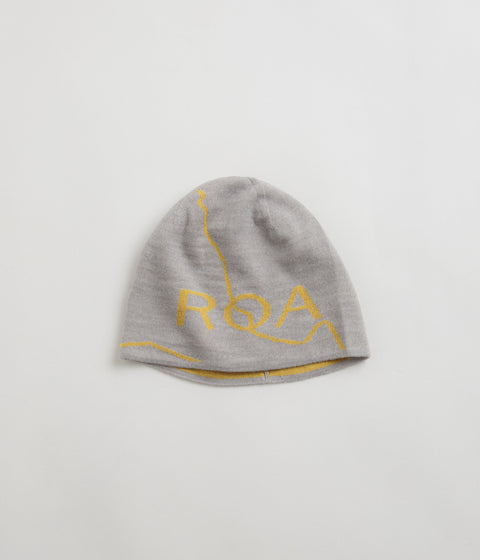 ROA Logo Beanie - Light Grey | Always in Colour