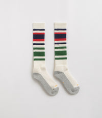 RoToTo Multi Oldschool Socks - Navy / Red thumbnail