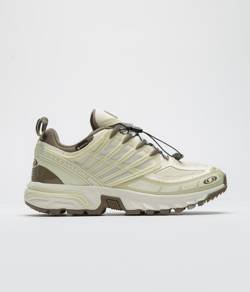 Salomon ACS Pro GTX Shoes - Vanilla Ice / Green Haze / Stone Gray