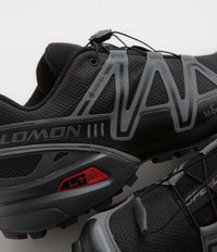 Salomon Speedcross 3 GTX Shoes - Black / Asphalt / Flame Scarlet thumbnail