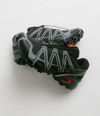 Salomon Speedcross 3 GTX Shoes - Black / Asphalt / Flame Scarlet thumbnail