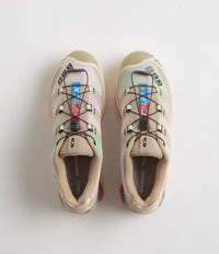 Salomon XT-4 OG Aurora Borealis Shoes - Shortbread / Bird Of Paradise / Black thumbnail