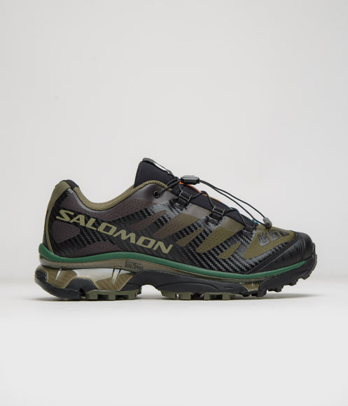 Salomon XT-4 OG Shoes - Olive Night / Black / Aloe