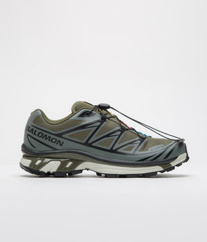 Salomon XT-6 GTX Shoes - Olive Night / Sedona Sage / Black