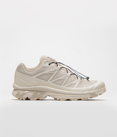 Salomon XT-6 GTX Shoes - Oxford Tan / Almond Milk / Safari