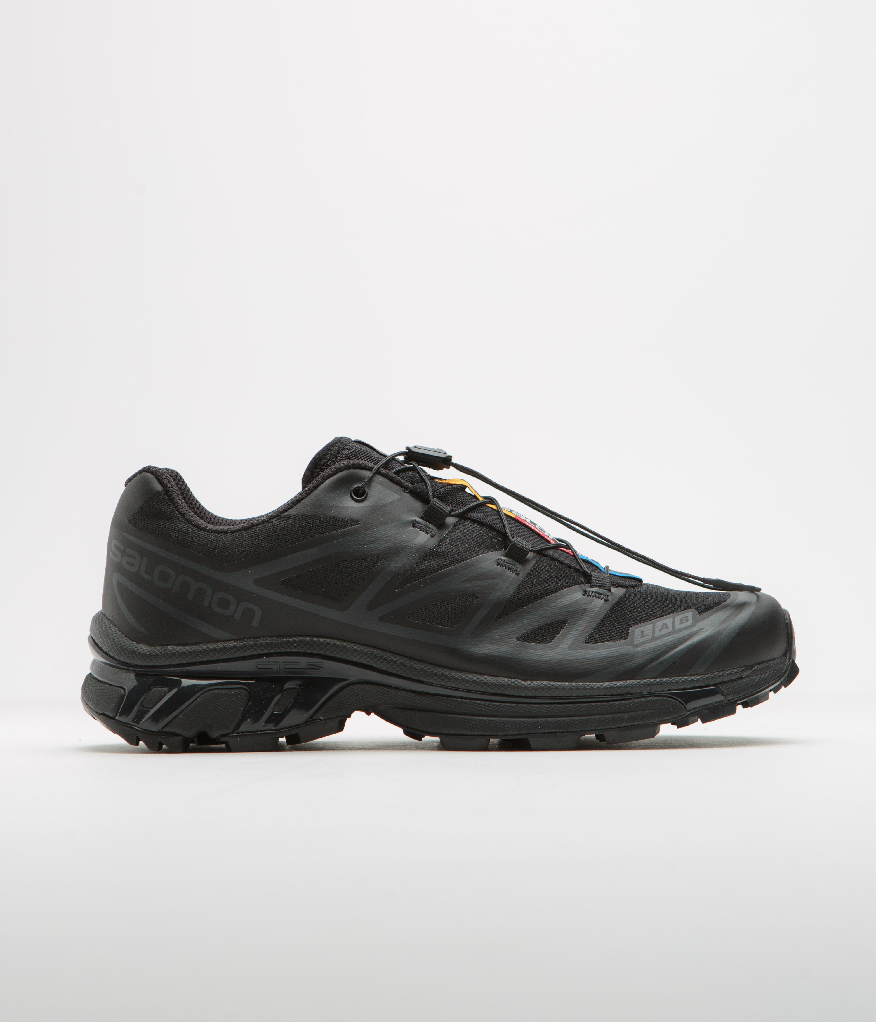 靴 SALOMON XT-6 BLACK/BLACK/PHANTOM XT624cm Salomon XT-6 - Black/Black/Phantom – Feature