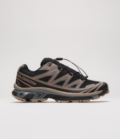 Salomon XT-6 Shoes - Black / Portabella / Pewter