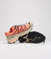 Salomon XT-6 Shoes - Living Coral / Black / Cement thumbnail