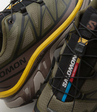 Salomon XT-6 Shoes - Olive Night / Black / Sulphur thumbnail