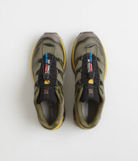 Salomon XT-6 Shoes - Olive Night / Black / Sulphur thumbnail