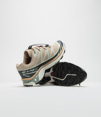 Salomon XT-6 Shoes - Oxford Tan / Carbon / Clearly Aqua thumbnail