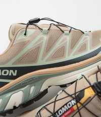 Salomon XT-6 Shoes - Oxford Tan / Carbon / Clearly Aqua thumbnail