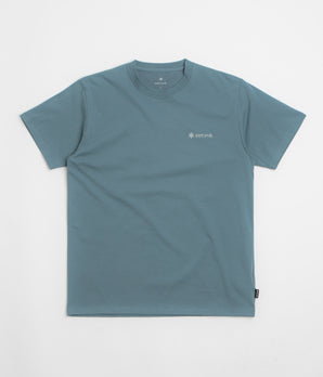 Snow Peak Chest Logo T-Shirt - Blue