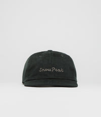 Snow Peak Corduroy Cap - Dark Green thumbnail
