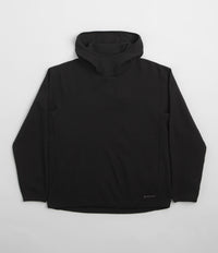 Snow Peak Dry Waffle Hoodie - Black thumbnail