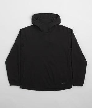 Snow Peak Dry Waffle Hoodie - Black