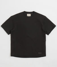 Snow Peak Dry Waffle T-Shirt - Black thumbnail