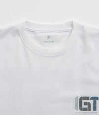 Snow Peak IGT Logo T-Shirt - White thumbnail