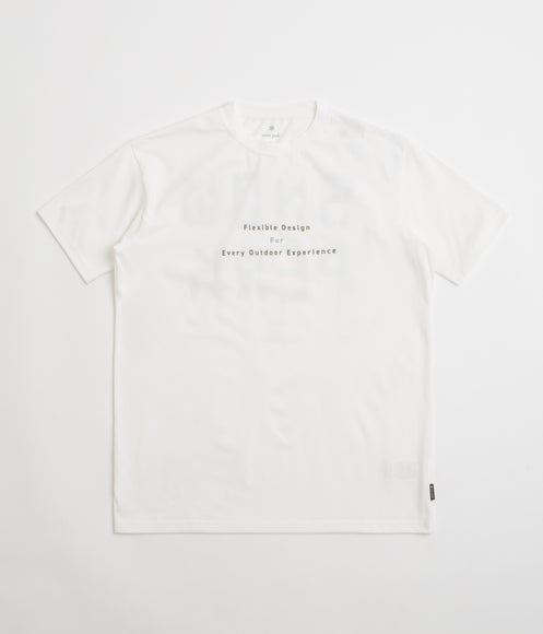 Snow Peak Jikaro Firering Table T-Shirt - Off White